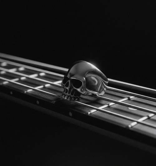 Vintage 80's Skull Ring